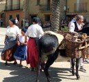 Hacia la Fuente Vieja a buscar agua. Valpalmas