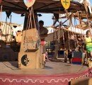 Tiovivo medieval para niños