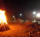 Viernes 24. La noche de Fuego en la Escuela DPZ se cerró con la hoguera tradicional de San Juan